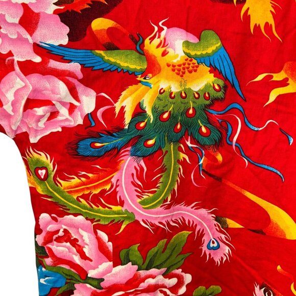 Quilted Cotton india Military sgt peppers reversible cotton coat jkt L - Picture 3 of 8